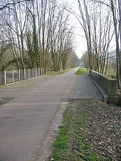 Велодорожка по старой железной дороге Мольсем — Саверн