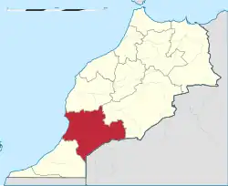 Сус — Масса на карте