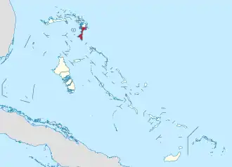 Южный Абако на карте