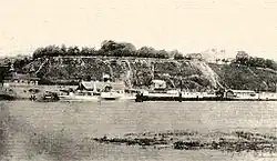 Берег реки Сож, пристань