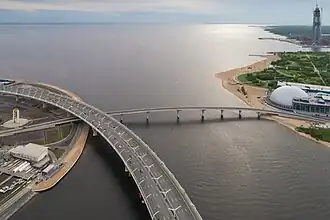 вид от устья Большой Невки на запад