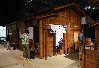 Макет барачного дома «нагая»