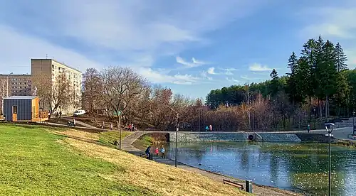 Вид с улицы Оружейника Драгунова