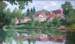 Srečko Magolič Замок Оточец. 1943 год.