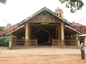 Индуистский храм в Муллайтиву, 2006