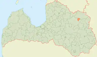 Стамериенская волость на карте