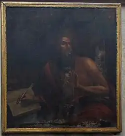 Изображение святого Альпина. Храм в Шалон-ан-Шампань.