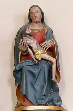 Статуя в алтаре