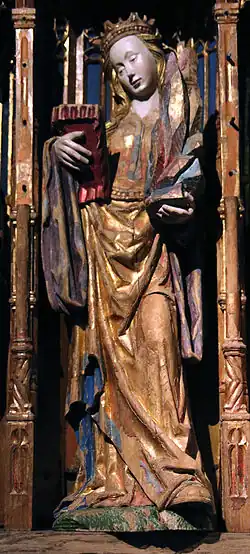 Статуя св. Суннивы,