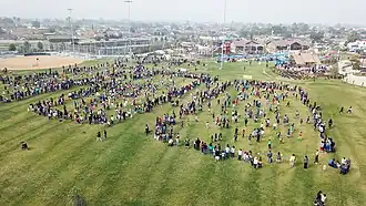 Ежегодная охота за пасхальными яйцами в Стантоне (31 марта 2018 года)