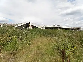 Развалины коровников в д. Старково