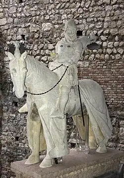 конная статуя Конграде I Делла Скала (зал № 19)