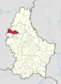 Расположение коммуны на карте Люксембурга