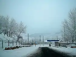 Вид с крутого холма в Сулюкте