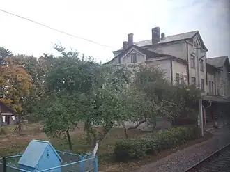 Вокзал станции Стефанешты