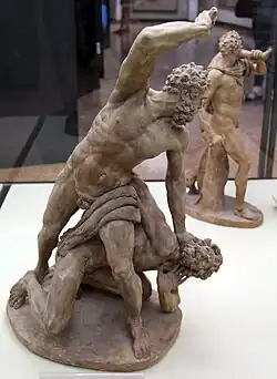 Геркулес и Какус. 1622. Терракота. Галерея Ка-д’Оро, Венеция