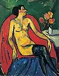Сидящая нагая (1911)