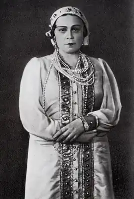 Елена Андреевна Степанова в роли Марфы в опере Римского-Корсакова «Царская невеста»