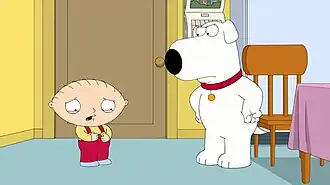 Промокартинка. Стьюи вынашивает ребенка от Брайана.