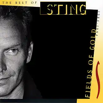 Обложка альбома Стинга «Fields of Gold: The Best of Sting 1984–1994» (1994)