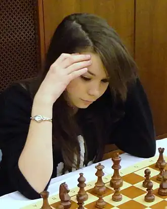 Во время турнира в Базеле (январь 2014 г.)