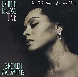 Обложка альбома Дайаны Росс «Stolen Moments: The Lady Sings… Jazz and Blues» (1993)