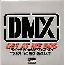 Обложка сингла DMX «Get at Me Dog» (1998)