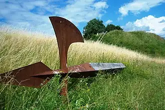 Монумент на месте битвы на Стреве