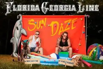 Обложка сингла Florida Georgia Line «Sun Daze» (2014)