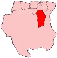 Брокопондо на карте