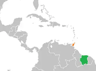 Суринам и Тринидад и Тобаго