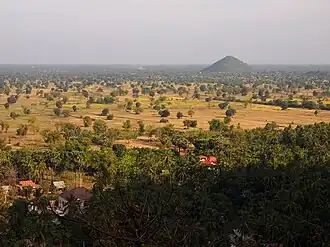 Вид на гору Пномсампо