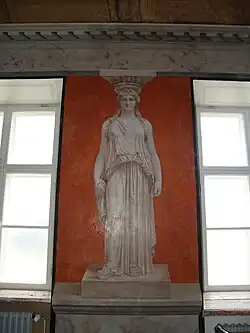 Настенная роспись в господском доме