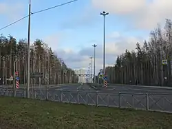 Вид от дороги в Каменку