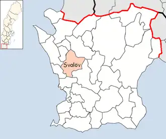 Свалёв на карте