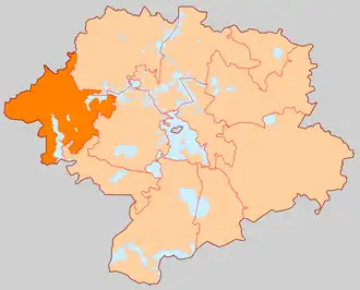 Свапущенское сельское поселение (упразднено) на карте