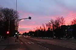 Вблизи дома № 13, вид на юг