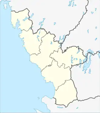 Фалькенберг на карте