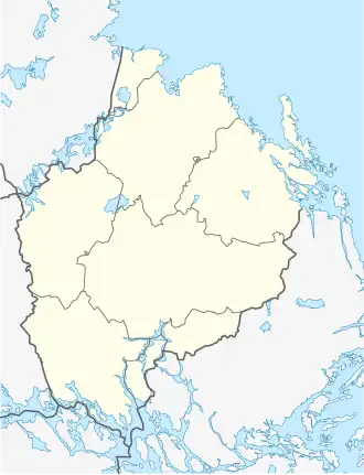 Уппсала на карте