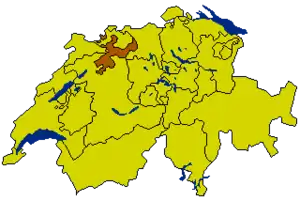 Золотурн на карте