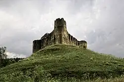 Сидоров. Дозорная башня Сидоровського замка.