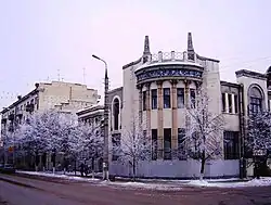 Особняк купца Стерлядкина, выполнен в стиле модерн