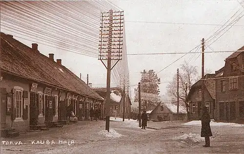 Центр Тырва в 1928 году
