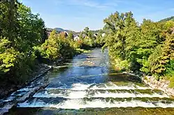 Река Тёс у г. Рорбаса (кантон Цюрих).