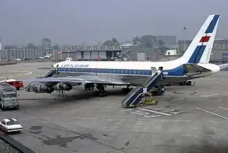 Разбившийся самолёт за 2 года и 7 месяцев до катастрофы (в период эксплуатации в Icelandic Airlines)