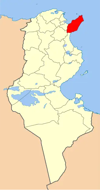 Набуль на карте