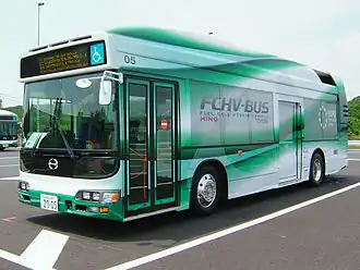 FCHV-BUS Toyota на выставке Expo 2005[англ.]*.