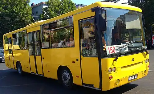Автобус Богдан А1445 в Тбилиси