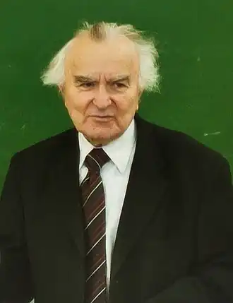 Михаил Абрамович Тайцлин ведёт лекцию