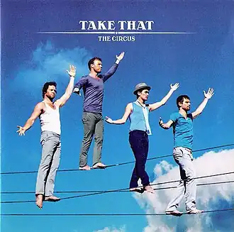 Обложка альбома Take That «The Circus» (2008)
